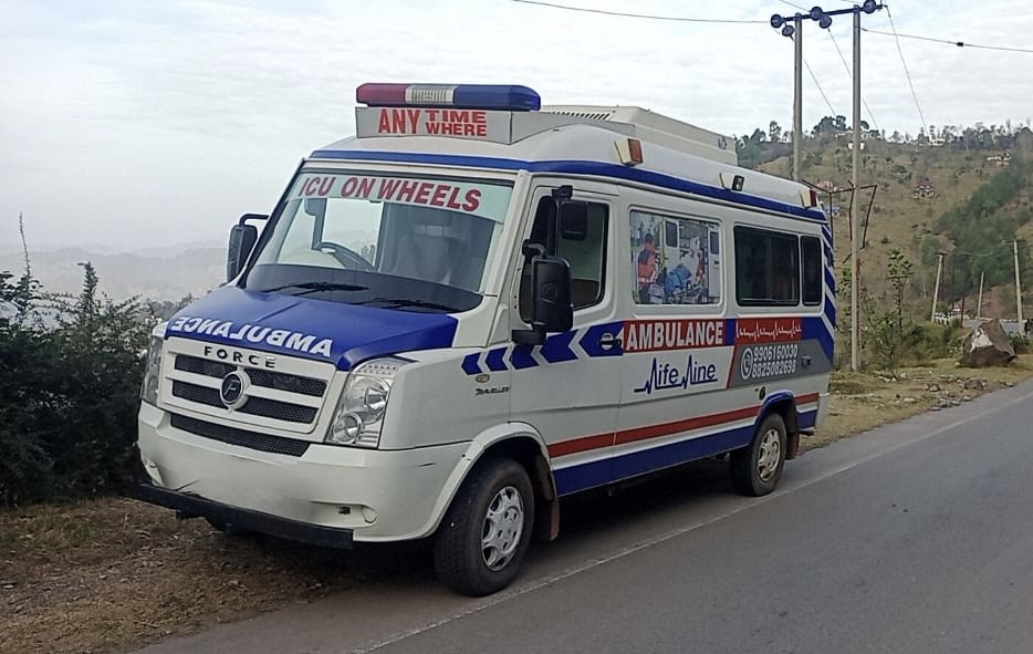 ICU Ambulance Services in Jammu